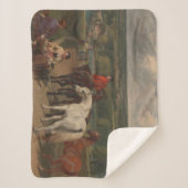 Ausübung der Königspferde (Equine Art) Sherpadecke (Vorderseite)