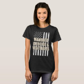 Ausübung des Mandats und Gemüse T-Shirt (Vorne ganz)