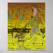 Ausübung des Menschen Poster (Vorne)