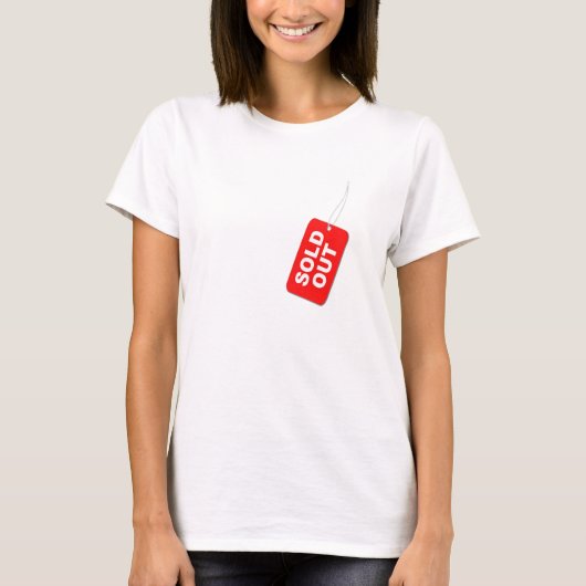 Ausverkaufter T - Shirt (Vorderseite)