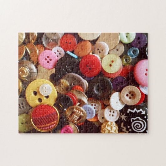 Auswahl an Buttons Fun Haberdashery Puzzle (Horizontal)