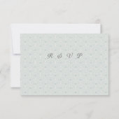 Auswahl an gemusterten UAWG RSVP Karte (Rückseite)