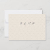 Auswahl an gemusterten UAWG RSVP Karte (Rückseite)