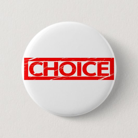 Auswahl-Briefmarke Button (Vorderseite)