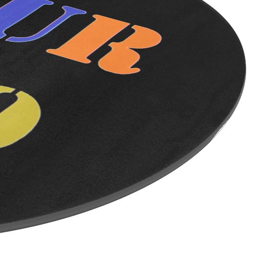 Auswahl der Farbe für das benutzerdefinierte Logo- Schneidebrett (Ecke)