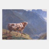 Auswahl der Landtiere Geschenkpapier Set (Vorderseite)