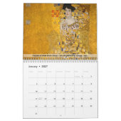 Auswahl der Meisterwerke von Gustav Klimt Kalender (Jan 2027)