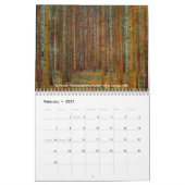 Auswahl der Meisterwerke von Gustav Klimt Kalender (Feb 2027)