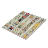 Auswahl der Platte entwirft, Platte IX von Fliese (Seite)