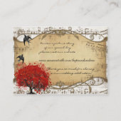 Auswahl der Platzkarte des Roten Herzens (Rückseite)