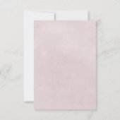 Auswahl der RSVP-Karte mit floraler Romance RSVP Karte (Rückseite)