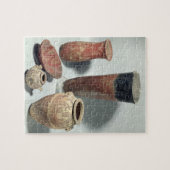 Auswahl der Vasen, Naqada I/II Zeitraum, 4000-3100 Puzzle (Horizontal)