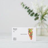 Auswahl der visitenkarte (Stehend Vorderseite)