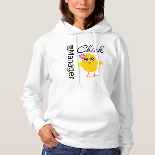 Auswahl des Case Manager Hoodie (Vorderseite)