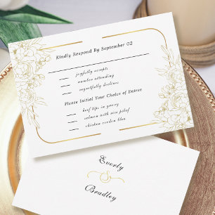 Auswahl des eleganten White Gold Floral Script Men