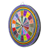 Auswahl des Farbhex-Codes für Designer Dartscheibe (Vorderseite rechts)