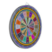 Auswahl des Farbhex-Codes für Designer Dartscheibe (Vorderseite Links)