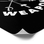 Auswahl des Schwertblattfolienopfes Poster (Ecke)