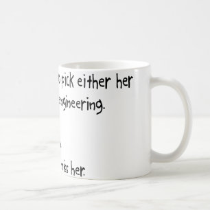 Auswahl-Ehefrau oder Luftfahrttechnik Kaffeetasse