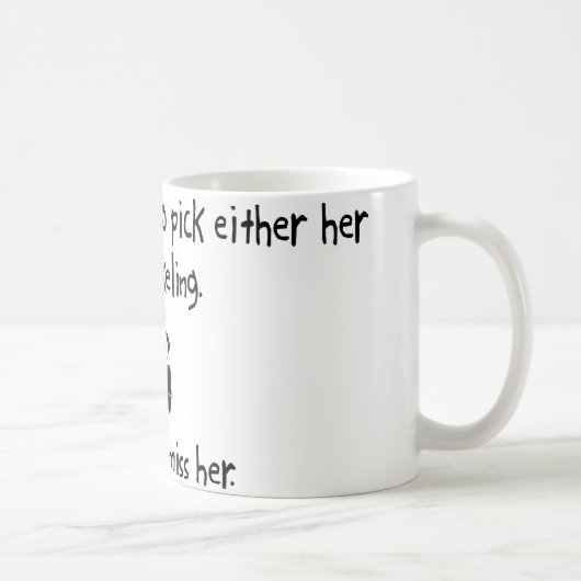 Auswahl-Ehefrau oder Schnorcheln Kaffeetasse (Rechts)