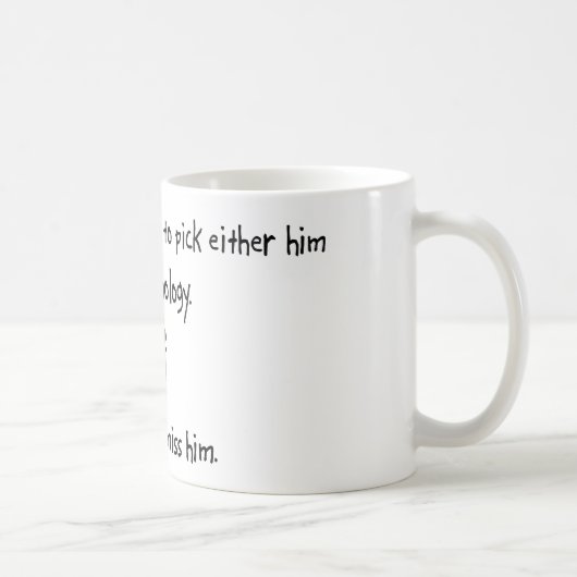 Auswahl-Ehemann oder Immunologie Kaffeetasse (Rechts)