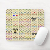 Auswahl- Flüchtiges Brillenmuster Mousepad (Mit Mouse)