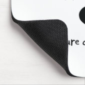 Auswahl-Freundin-oder Tischtennis Mousepad (Ecke)