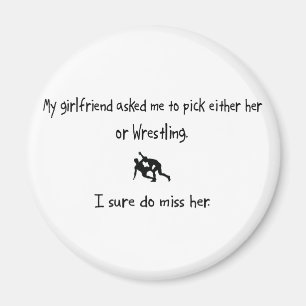 Auswahl-Freundin oder Wrestling Magnet