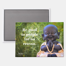 Auswahl - inspirierendes Zitat Magnet