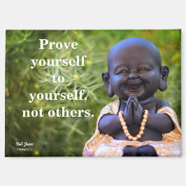 Auswahl - inspirierendes Zitat Magnet