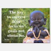 Auswahl - inspirierendes Zitat Magnet (Vorderseite)