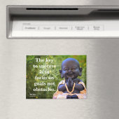 Auswahl - inspirierendes Zitat Magnet (In Situ (Geschirrspüler))