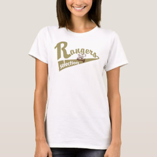 Auswahl klassischer Retro-Vintager Ränder T-Shirt
