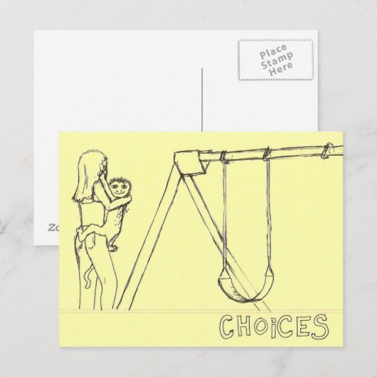 Auswahl Postkarte (Vorne/Hinten)