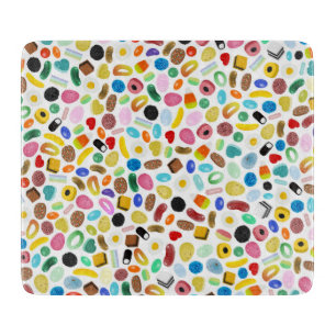 Auswahl u. Mischung Schneidebrett