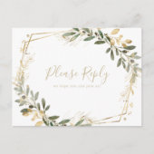 Auswahl UAWG Postkarte für geometrische Goldschmie (Vorderseite)