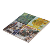 Auswahl verschiedener impressionistischer Meisterw Fliese (Seite)