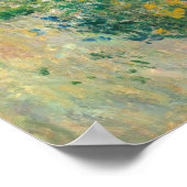 Auswahl von Blume - Auguste Renoir Kunstposter Poster (Ecke)