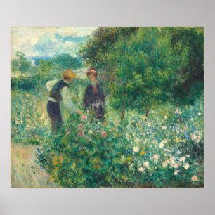 Auswahl von Blume - Auguste Renoir Kunstposter Poster