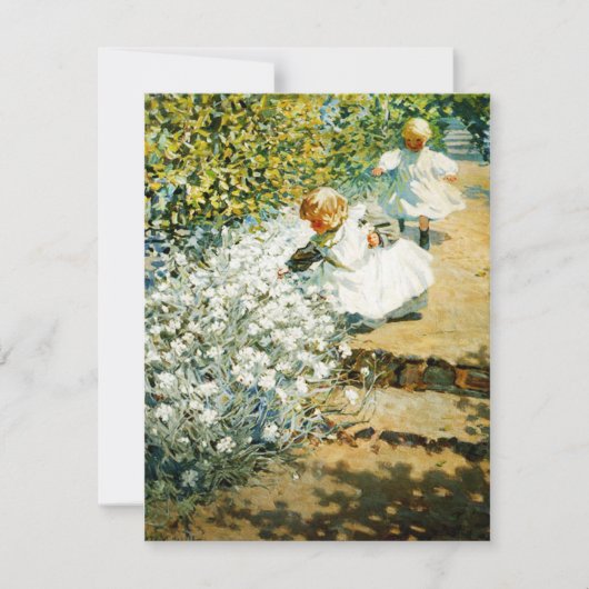 Auswahl von Blume Einladung (Vorderseite)