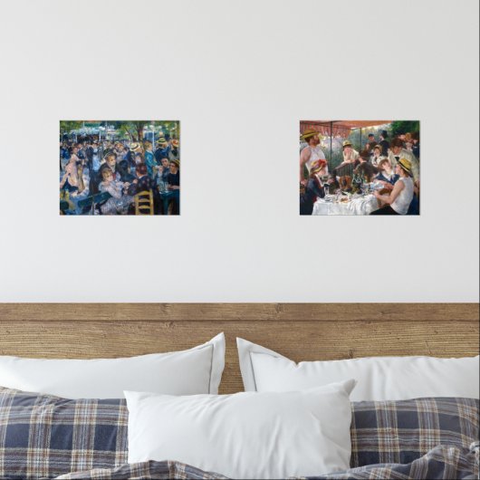 Auswahl von Pierre-Auguste Renoir Meisterwerken Bilderwand Sets (Schlafzimmer)