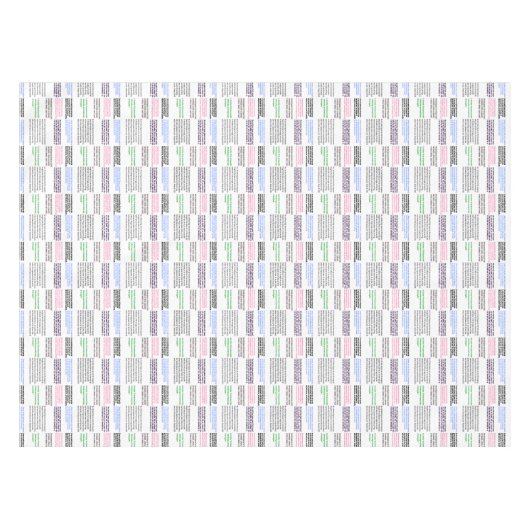 Auswahl von Römern 8 Tischdecke (Vorderseite (Horizontal))