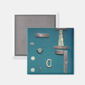 Auswahl von Schmuck Magnet (Vorderseite/Rückseite)