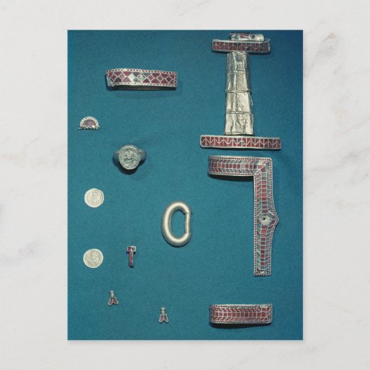 Auswahl von Schmuck Postkarte (Vorderseite)