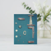 Auswahl von Schmuck Postkarte (Stehend Vorderseite)