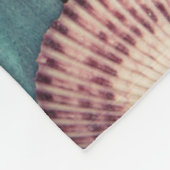 Auswahl von Seashells Fleecedecke (Ecke)