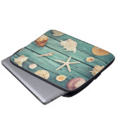 Auswahl von Seashells Laptopschutzhülle (Vorne Knopf)