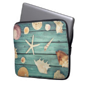 Auswahl von Seashells Laptopschutzhülle (Vorderseite Links)