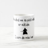 AuswahlEhefrau oder Aikido Kaffeetasse (Mittel)
