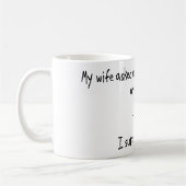 AuswahlEhefrau oder Aikido Kaffeetasse (Links)